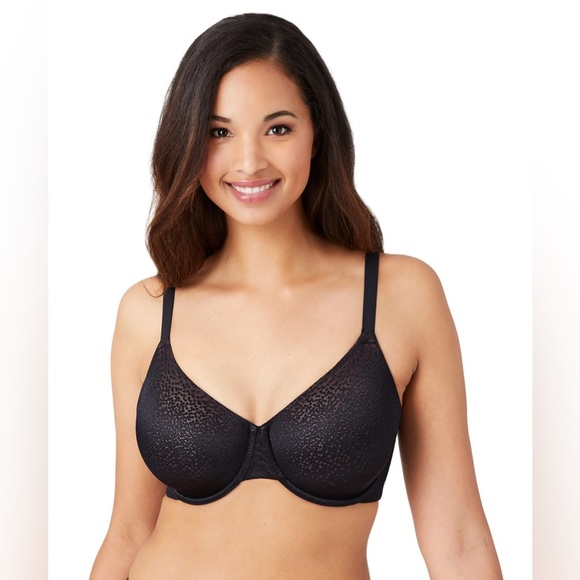 Wacoal Back Appeal Underwire Women's Bra Black 855303 Size 34G - Picture 1 of 4